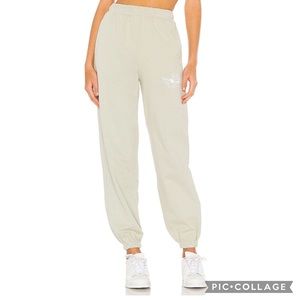 Boys Lie Chose Me Sweatpants in Pastel Army Green Size Large